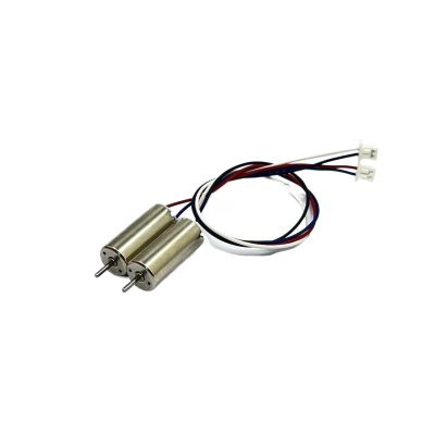 2pcs 7mm*16mm Coreless electronic starter 1mm Shaft DC 3V 3.7V High Speed RC Drone Quadcopter Engine 716 electronic starter Cable with Terminal