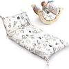 BlueWood Cushion for Climbing Arch, Montessori Philosophy Soft and Non-Slip Pillow for Kids, Pikler Cushion for Reading, Playing, Games, Parties (Stationery Pattern) view 1