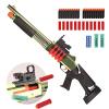 BIU BLASTER 30-Inch Shell Ejecting Foam Blaster Shotgun Soft Bullet Gun with 14 Shell Casings 50 Foam Darts Realistic Pump-Action Shotgun for Age 14+ (Gold) view 1