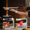 BIU BLASTER 30-Inch Shell Ejecting Foam Blaster Shotgun Soft Bullet Gun with 14 Shell Casings 50 Foam Darts Realistic Pump-Action Shotgun for Age 14+ (Gold) view 3