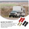 FUNOMOCYA 16pcs Bullet Banana Plug Connectors Abs Housing Male and Female Bullet Banana Plugs High Temperature Resistance view 4