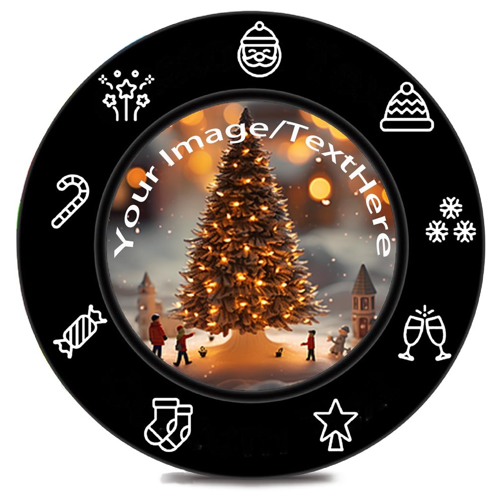 Custom Plastic Poker Chips Imprinted with Your Personalized Text and Logo Card Game Chips for Texas Hold'em Card ClubLate Night Poker Games Drink or Bar Tokens Bachelor Party (100, Black, 37mm)