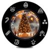 Custom Plastic Poker Chips Imprinted with Your Personalized Text and Logo Card Game Chips for Texas Hold'em Card ClubLate Night Poker Games Drink or Bar Tokens Bachelor Party (100, Black, 37mm) view 1