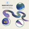 24in 3D Printed Snake Toys, Flexible 3D Printed Animal, Fidget ADHD Snake Toys, Perfect Desk Pet for Animal Collectors, Easter Basket Essentials, Easter Basket Stuffers view 3