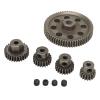 RC Car Motor Gear, 17T 21T 26T 29T 64T Spur Diff Differential Main Gear Smoother RC Car Operate for HSP 94107 94111 94123 94170 1/10 Cars view 1