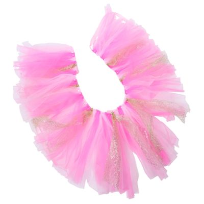 FUNOMOCYA High Chair Skirt Set Pink Tutu Shower Chair Decorations First Birthday