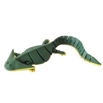 3D Printing Hats Head Salamander Joints Movable Creatures Simulation Amphibious Reptile Toys Indoor Toys Decorative Gifts Desktop Ornaments Gifts for Friends 21cm/8.27in