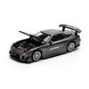 1:64 Scale Diecast Model Car Compatible with Mazda RX7 RE Amemiya Gun Metal with Carbon Top Limited Edition by Pop Race PR640255 view 3