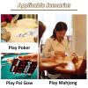 Square Mahjong Mat for Table with Carrying Bag Rubber Anti Slip Silent Table Cover, for Poker Card Board and Tile Games(120 cm/47.24 in) view 2