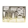 1/350 Scale Military Model Photo-Etched Detail Set US Ship Crane Parts for Enhanced Model Realism view 3