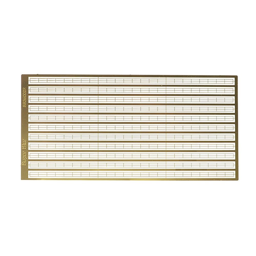 1/350 Scale Model Boat Etching Sheet Railings Two-Part Vertical Universal Set for Enhancing Military Ship Model Detail