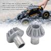 12T Metal Bevel Gear, 2PCS Zinc Alloy Metal Bevel Gear Replacement Parts Smooth and Efficient Transmission for 124008 124010 RC Cars view 2