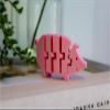 Clever Contraptions Fidget Pig Stress Relief Toy  3D Printed Compact Fidget for Relaxation, Focus (Any Color) view 3
