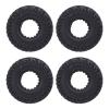 1.0in Soft Rubber RC Tires, Excellent Grip, for 1/24 1/18 RC Crawler Car, Compatible with Axial SCX24, FMS FCX24 RC Car Accessories view 2