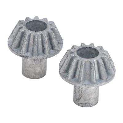 12T Metal Bevel Gear, 2PCS Zinc Alloy Metal Bevel Gear Replacement Parts Smooth and Efficient Transmission for 124008 124010 RC Cars