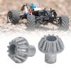 12T Metal Bevel Gear, 2PCS Zinc Alloy Metal Bevel Gear Replacement Parts Smooth and Efficient Transmission for 124008 124010 RC Cars view 4