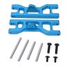 2pcs RC Car Front Arms,High Strength Aluminum Alloy Adjusting Angle RC Suspension Parts for ECX 2WD 1/10 Remote Control Cars (Blue) view 2