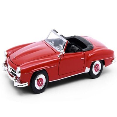 1955 190 SL Red N E X Models Series 1/24 Diecast Model Car 24118CW-RD