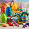 JOYIN 8Pcs 3D Printed Dragon Eggs with Laster Color Dragon, Articulated Magic Toys, Easter Basket Stuffers for Kids Party Favors, Easter Egg Hunt, Classroom Prize Supplies view 2