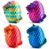 JOYIN 4 Pcs 3D Printed Dragon Eggs with Laser Dragon, Cool Articulated Toys for Kids Christmas Stuffers Party Favor, Magic Fidget Toy Classroom Prize Gift for Boys Teen Girls (Purple+Blue+Red+Rainbow) view 1