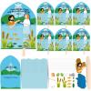 24 Pcs Baptism of Jesus Crafts for Kids Fun Home Activities 8 x 6 Inches John 1:34 Back to School Religious DIY VBS Christian Catholic Bible Crafts for Sunday School Church Classroom Gifts Supplies view 1