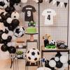 1 Pack Happy 8th Birthday Soccer Ball Cake Topper Sport Football Cake Picks for Soccer Ball Theme Kids 8th Birthday Party Cake Decorations Supplies view 4