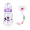 BABESIDE 3 Pcs Baby Doll Bottles Set, Baby Doll Accessories Set with Toy Feeding Bottle and Silicone Pacifier Clip Magnetic Pacifier for Realistic Babydolls view 1