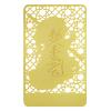 Feng Shui Boosting Ingenuity & Cleverness Gold Card Wisdom Blessed Amuletv Card view 3