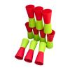 10Pcs Flip Cups Agility Training Shuttle Run Workout Exercise Aid Reversed Cups for Gym Kindergarten Basketball Activity Festive Football, Red Green view 1