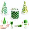 3 Packs Impossible Cone,Spiral Cone Fidget Toy Impossible Pyramid Passthrough Toy,3D Printed Spiral Cone Fidget Toy,Mini Vortex Thread Illusion Desktop Deco Souvenir Gift for Anxiety Relaxing view 1