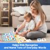 EAMAY Building Language and Matching Games Set with 6 Sorting Mats and 36 Everyday Objects Pieces Special Education Classroom,Sorting Toys for Toddlers 1-3 view 3