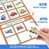 EAMAY Building Language and Matching Games Set with 6 Sorting Mats and 36 Everyday Objects Pieces Special Education Classroom,Sorting Toys for Toddlers 1-3 view 4