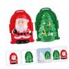 ERINGOGO 2pcs Snow Toys Maker Fun Molds for Boy Girl Christmas Tree Santa Shapes Easy to Use Keep Hands Warm for view 4