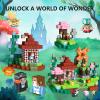 GobiDex 100PCS Magnetic Blocks Building Toys for 3+ Years Old Girls Boys, Game-Based Build MagWonder with Sensory Construction Set, Birthday Gifts for Kids1inch view 2