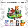 GobiDex 100PCS Magnetic Blocks Building Toys for 3+ Years Old Girls Boys, Game-Based Build MagWonder with Sensory Construction Set, Birthday Gifts for Kids1inch view 3