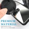 360 Curved Baby Car Mirror without Dead Angle,Clip on Car Seat Mirror for Baby Rear Facing Clips Onto Rearview Mirror,Adjustable Baby Mirror for Car SUV Truck view 3