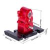 Metal Vertical Gear Box High Performance Gearbox for 1/10 RC Crawler Car TRX4 Defender Axial SCX10 Upgrade Parts (Titanium) view 2