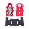 Metal Vertical Gear Box High Performance Gearbox for 1/10 RC Crawler Car TRX4 Defender Axial SCX10 Upgrade Parts (Titanium) view 3