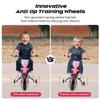 12V Kids Motorcycle w/Treaded Tires, 3.1mph Top Speed, Kids Motorcycle w/Training Wheels, Music, Spring Suspension, Ideal for Toddlers 3-6 Years Old, Pink view 2