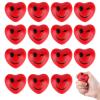 20 Pcs Heart Stress Balls Bulk Hearts Squeeze Ball for Stress Relief Faom Heart Ball Red Valentine Stress Balls for School Carnival Reward Valentine Party Bag Gift Fillers view 1