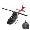 XMBRICDIYY RC Helicopter for Adults, F08 Bell 206 1:27 Scale 2.4G 6CH Brushless Direct-Drive 3D/6G Flybarless RC Helicopter Model with Optical Flow Positioning (RTF Version) view 1
