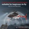 XMBRICDIYY RC Helicopter for Adults, F08 Bell 206 1:27 Scale 2.4G 6CH Brushless Direct-Drive 3D/6G Flybarless RC Helicopter Model with Optical Flow Positioning (RTF Version) view 4