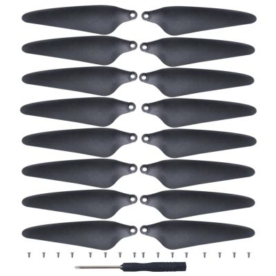 16PCS Propellers for HS360S Aerial Four Axis Aircraft, RC Drone Blade Partswith Screws