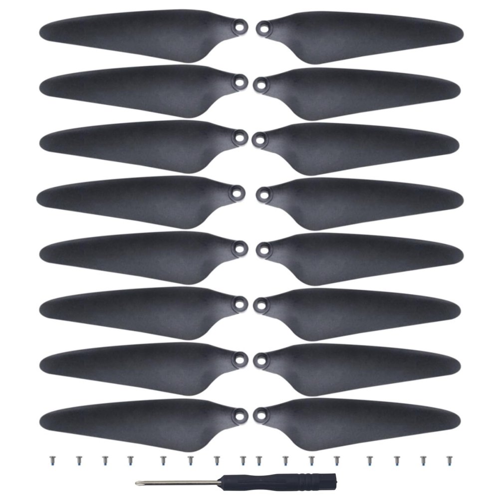 16PCS Propellers for HS360S Aerial Four Axis Aircraft, RC Drone Blade Partswith Screws