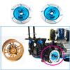 Aluminum Alloy 12mm Wheel Rim Hex Hub Brake Disc Decoration & Metal Wheel Rims RC 12mm Hex Hubs 1/10 RC Drift On-Road Racing Touring Wheel Rim view 3