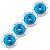 Aluminum Alloy 12mm Wheel Rim Hex Hub Brake Disc Decoration & Metal Wheel Rims RC 12mm Hex Hubs 1/10 RC Drift On-Road Racing Touring Wheel Rim view 4