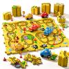 Beby Buty 64PCS Puzzle Race Cars Track Set Toys for Kids, Puzzle Racer Kids Car Track Set Ages 3-5 4-6, Toys Gifts for 3 4 5 Year Old Boys, 3 4 5 Year Old Boys Ideal Gift view 1
