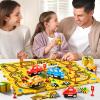 Beby Buty 64PCS Puzzle Race Cars Track Set Toys for Kids, Puzzle Racer Kids Car Track Set Ages 3-5 4-6, Toys Gifts for 3 4 5 Year Old Boys, 3 4 5 Year Old Boys Ideal Gift view 2