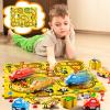 Beby Buty 64PCS Puzzle Race Cars Track Set Toys for Kids, Puzzle Racer Kids Car Track Set Ages 3-5 4-6, Toys Gifts for 3 4 5 Year Old Boys, 3 4 5 Year Old Boys Ideal Gift view 3