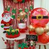 1 Pack Christmas Oh Baby Cake Topper Glitter Christmas Cake Picks Decorations for Baby Shower Birthday Party Decorations Supplies Black view 4